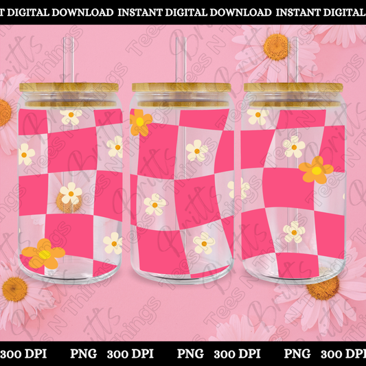 PINK CHECKER LIBBY PNG